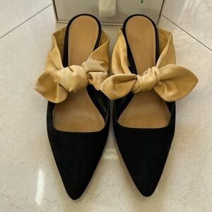 The Row Coco Mule in suede